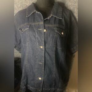 “Avenue Blues” Jean Jacket 100 percent cotton size 22/24